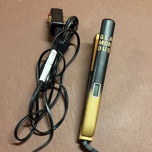 Chi Adjustable Heat “Glamorous” Gold and Black Hair Straightener